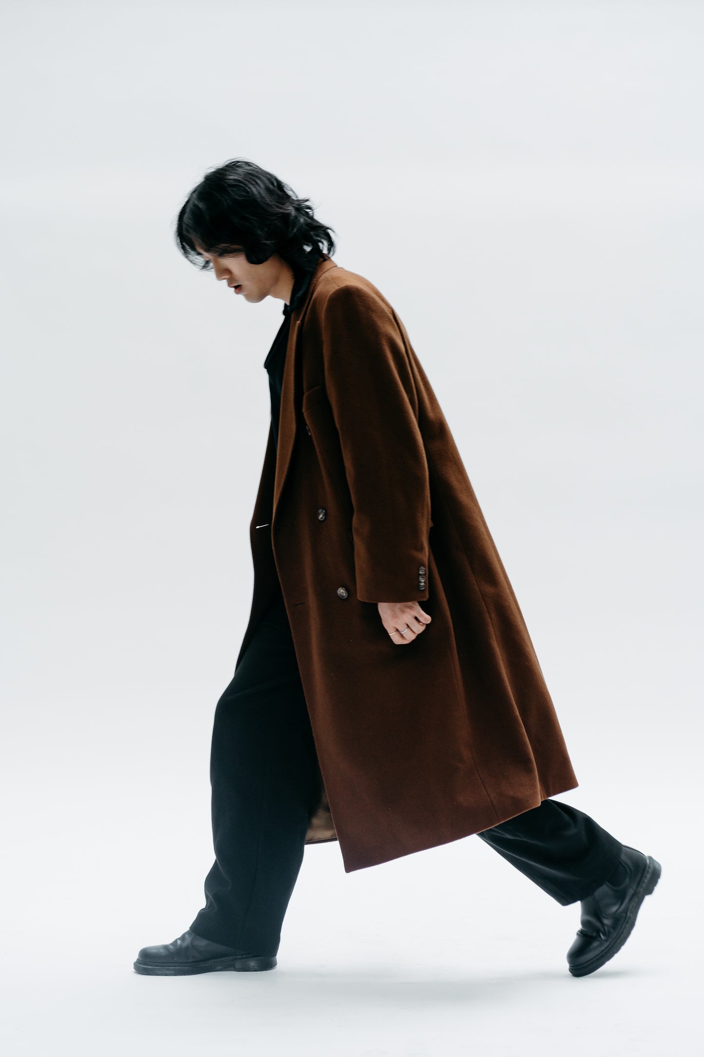 Long Brown Coat Vahram - Capsule No 01