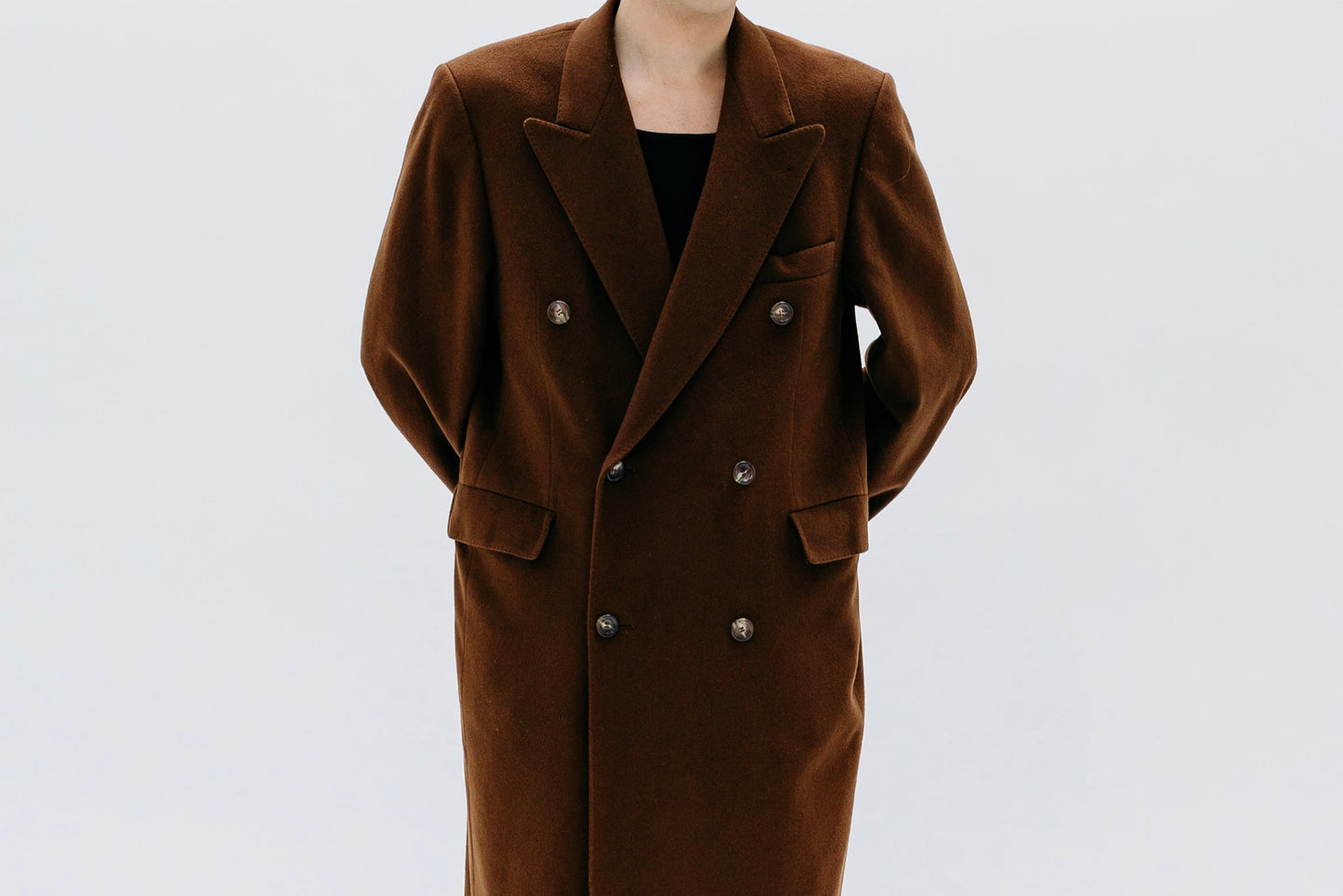 Long Brown Coat Vahram - Capsule No 01