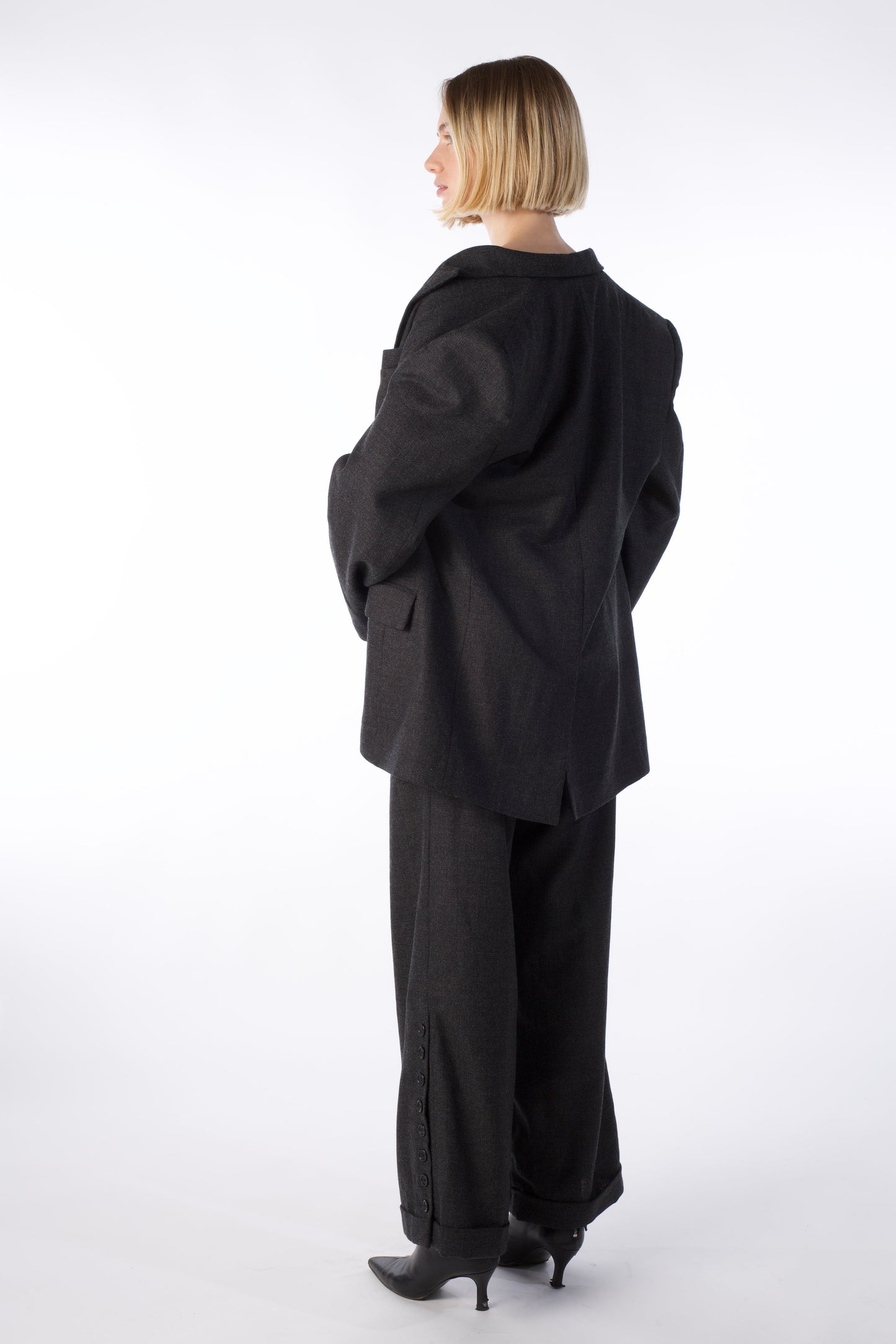 THE FRAME Trousers - Loose Wool Trousers ( Female Version )