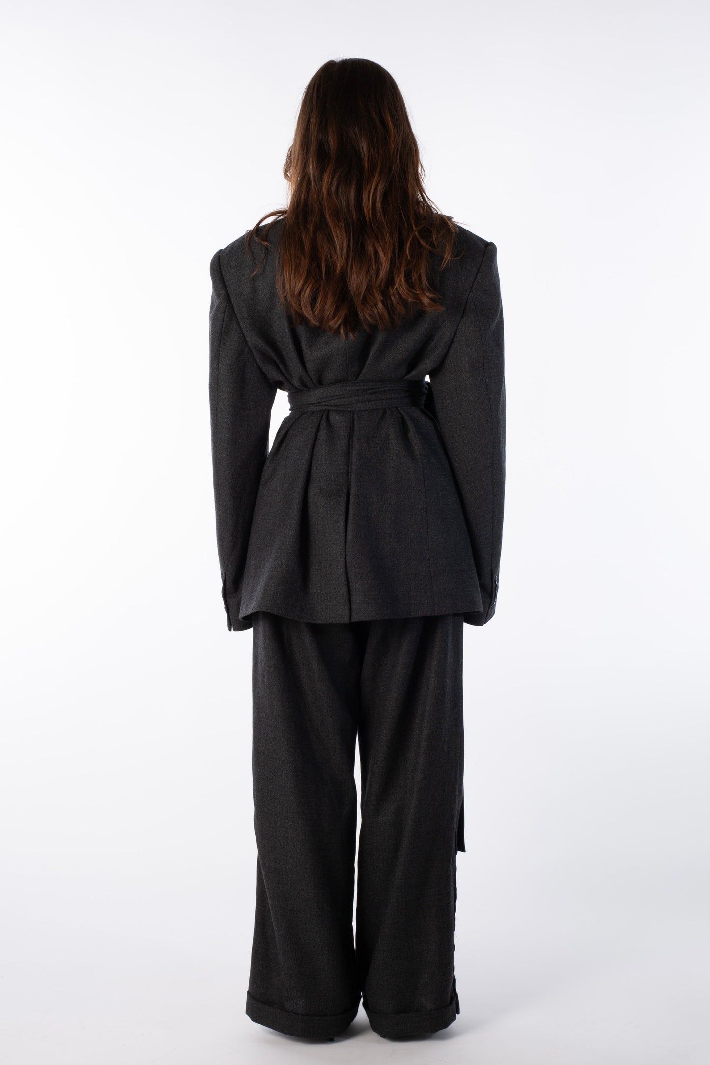 THE ARCHITECT Blazer - Oversized Wool Blazer (Female Version)