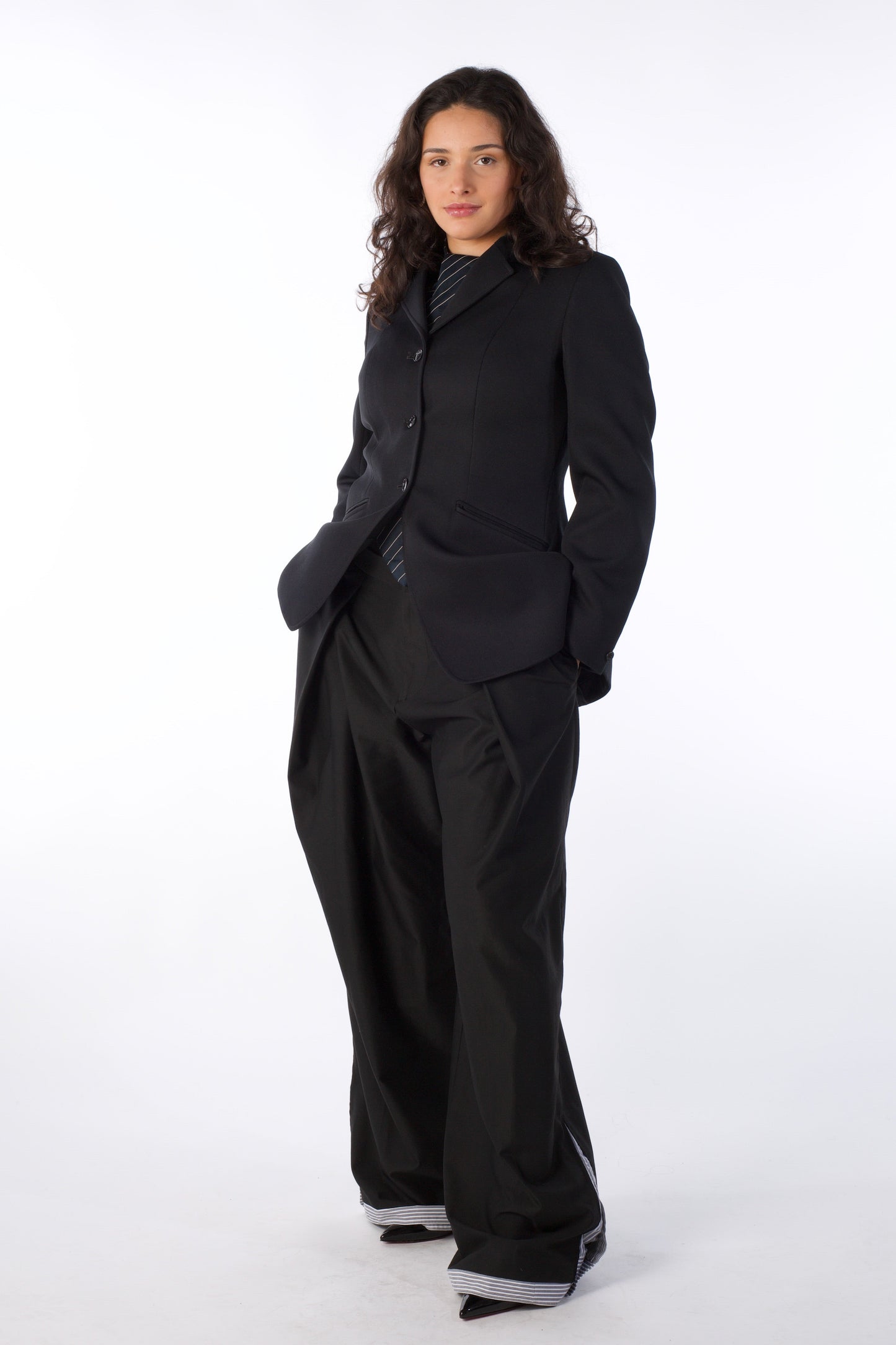 THE SCULPT Blazer - Velvet Collar Blazer