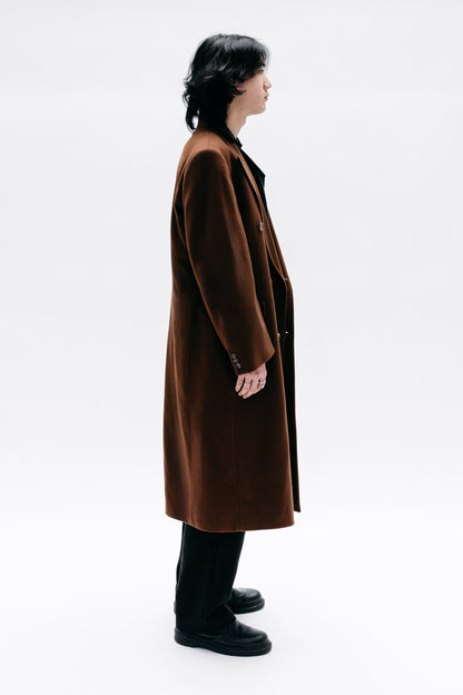 Long Brown Coat Vahram - Capsule No 01 (Male Vision)