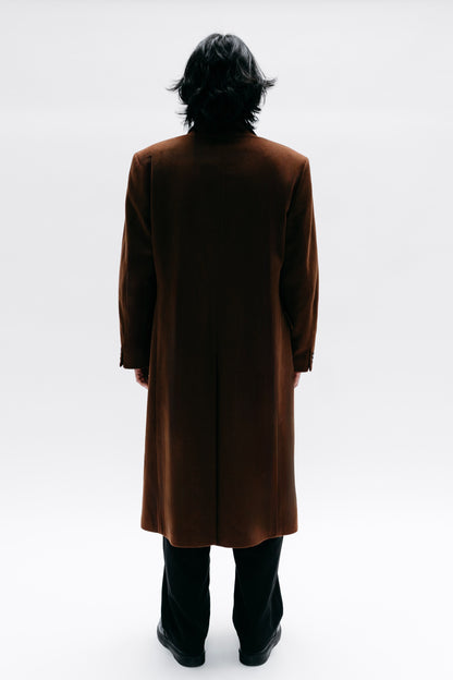 Long Brown Coat Vahram - Capsule No 01 (Male Vision)