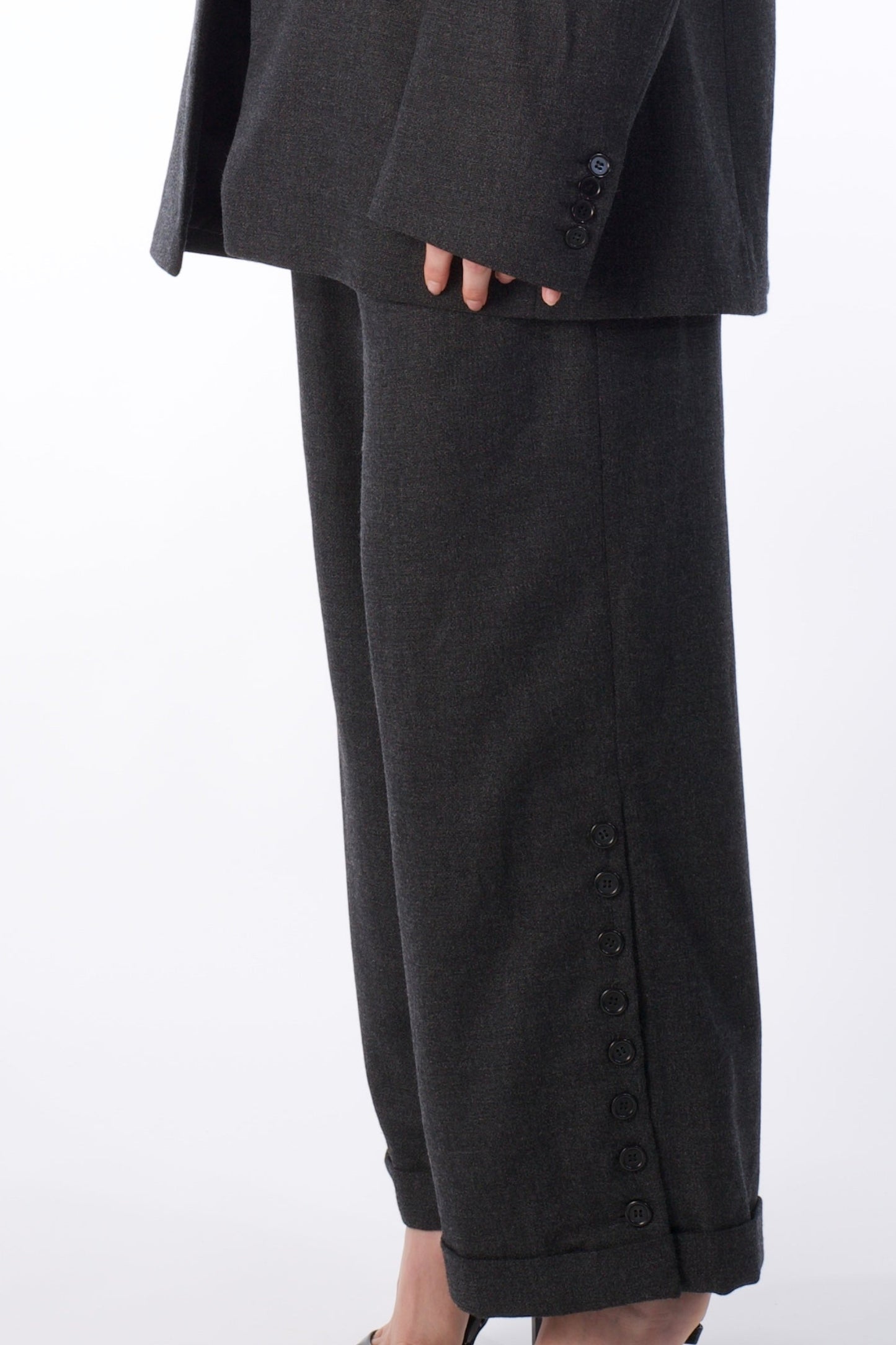 THE FRAME Trousers - Loose Wool Trousers ( Female Version )