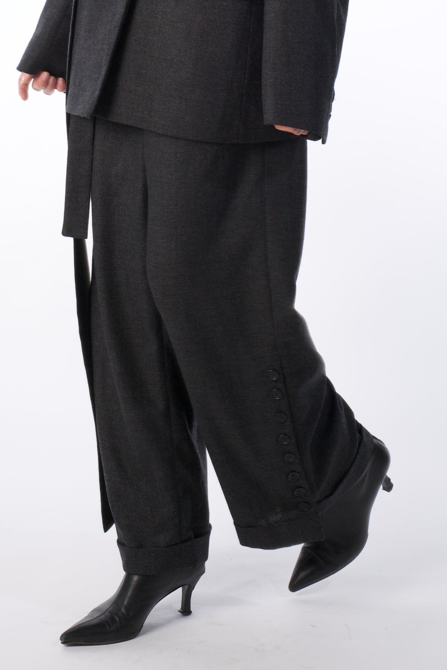 THE FRAME Trousers - Loose Wool Trousers ( Female Version )