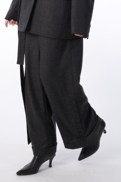 THE FRAME Trousers - Loose Wool Trousers ( Female Version )