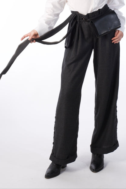 THE FRAME Trousers - Loose Wool Trousers ( Female Version )