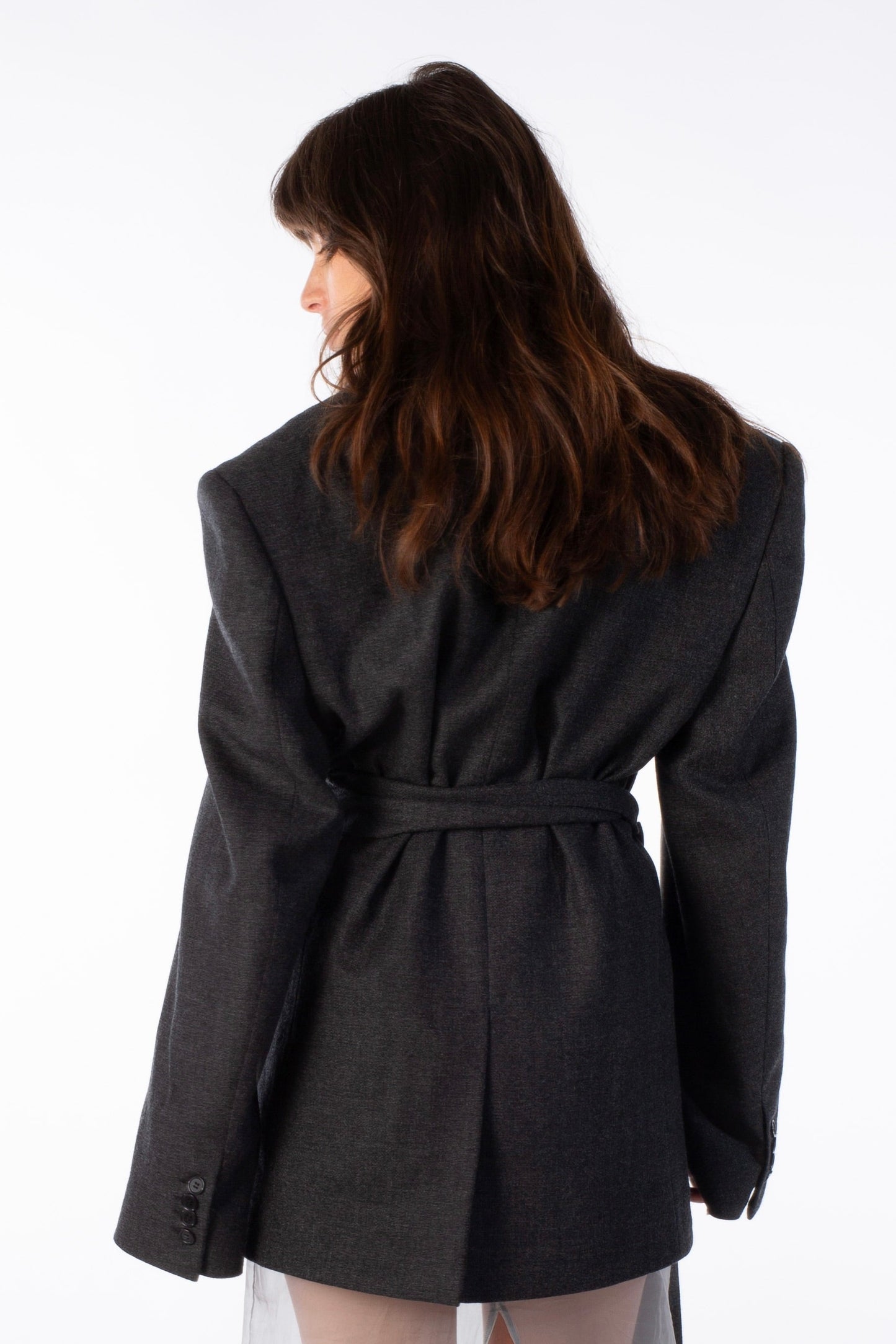 THE ARCHITECT Blazer - Oversized Wool Blazer (Female Version)