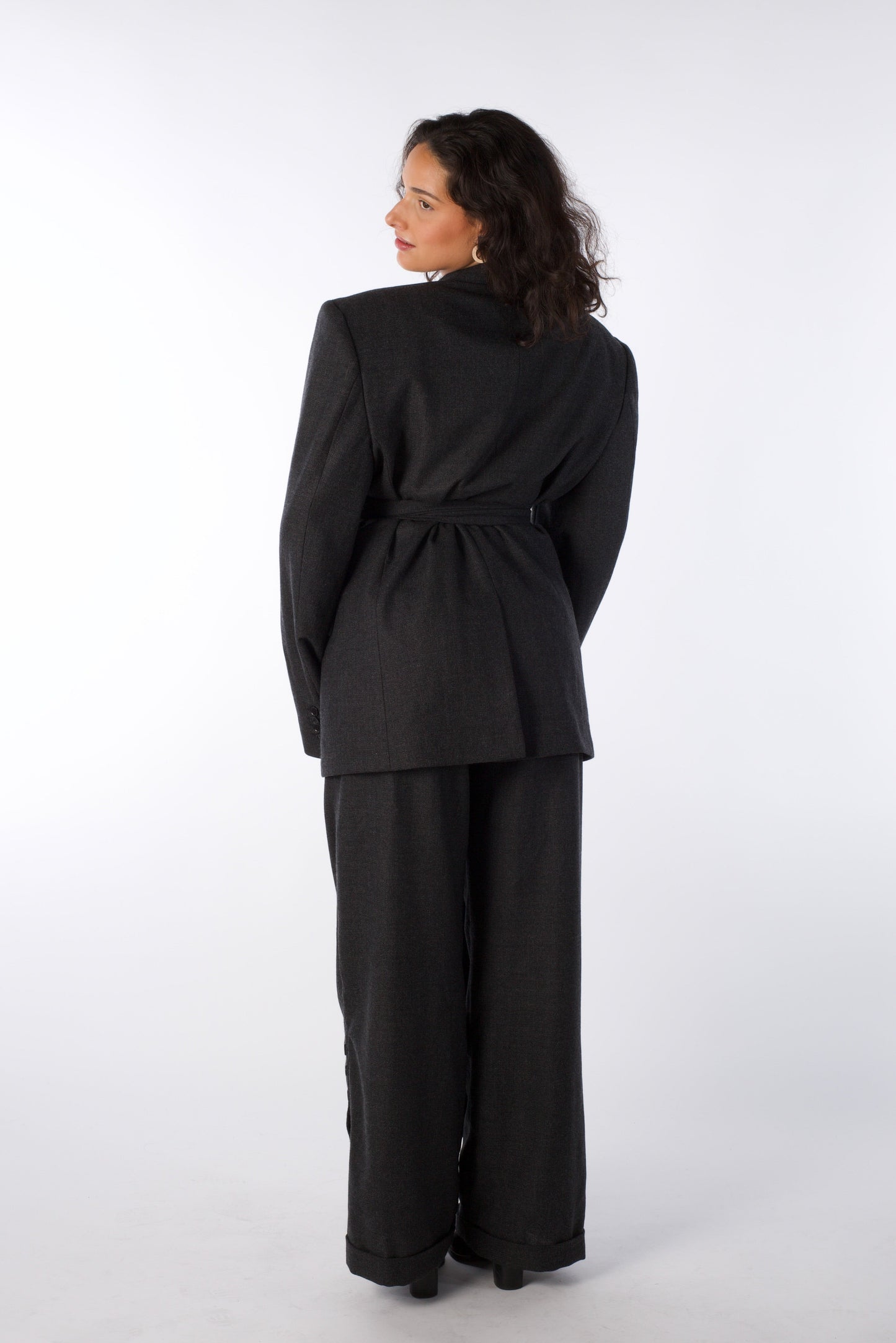 THE ARCHITECT Blazer - Oversized Wool Blazer (Female Version)