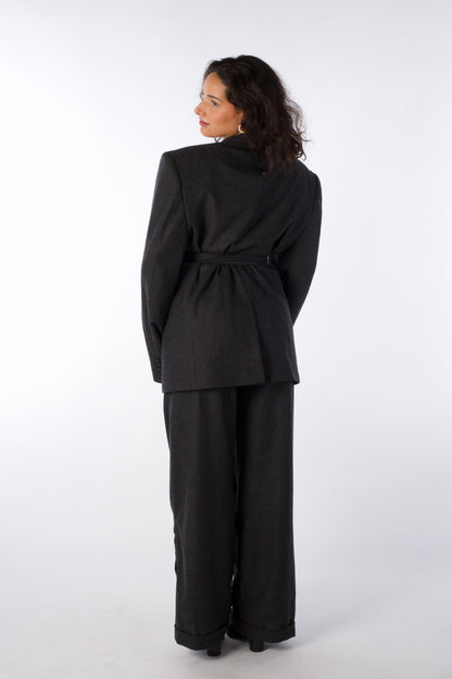 THE ARCHITECT Blazer - Oversized Wool Blazer (Female Version)