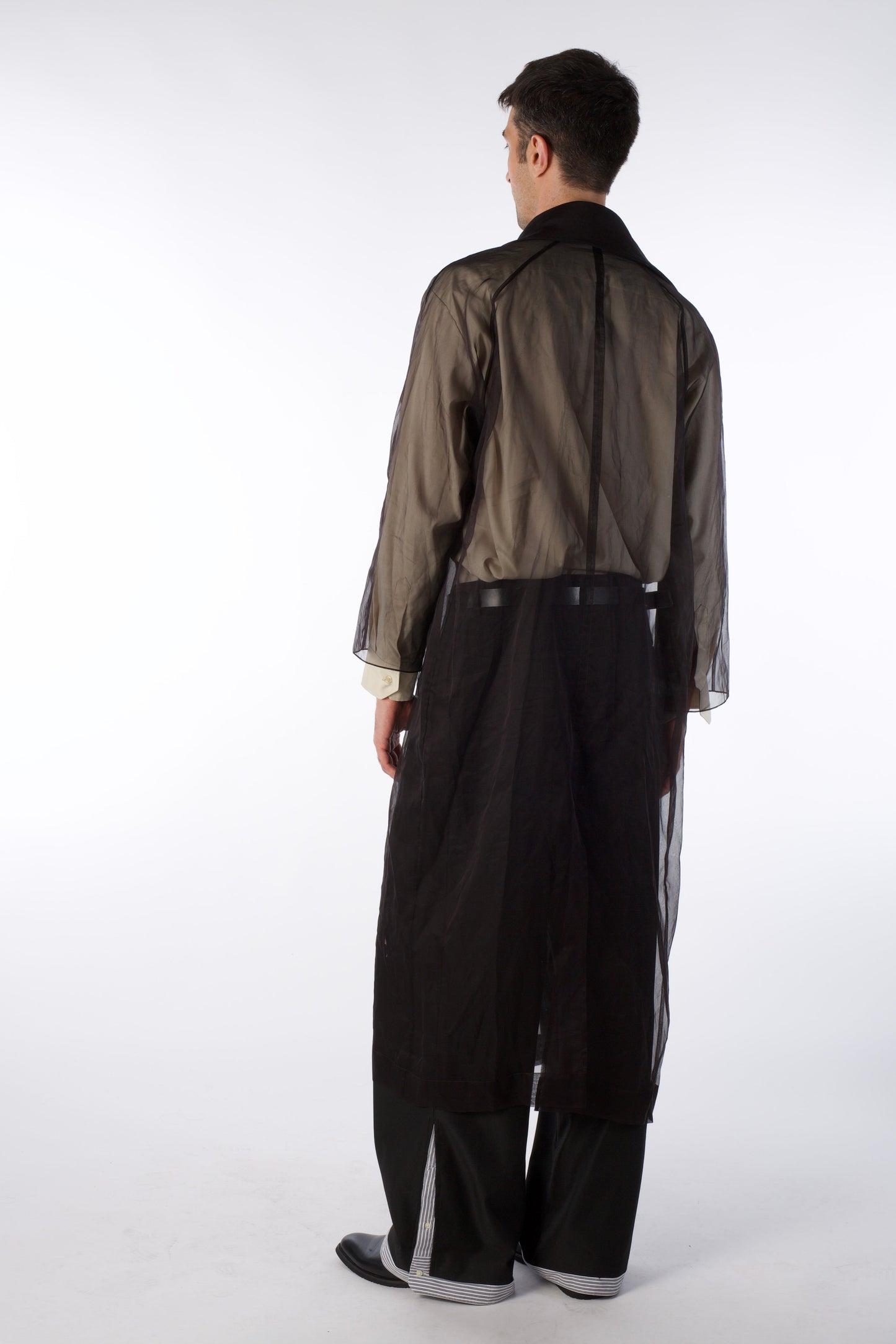 THE PLACKET Trousers - Drapped "Shirt"-Trousers (Male Version)