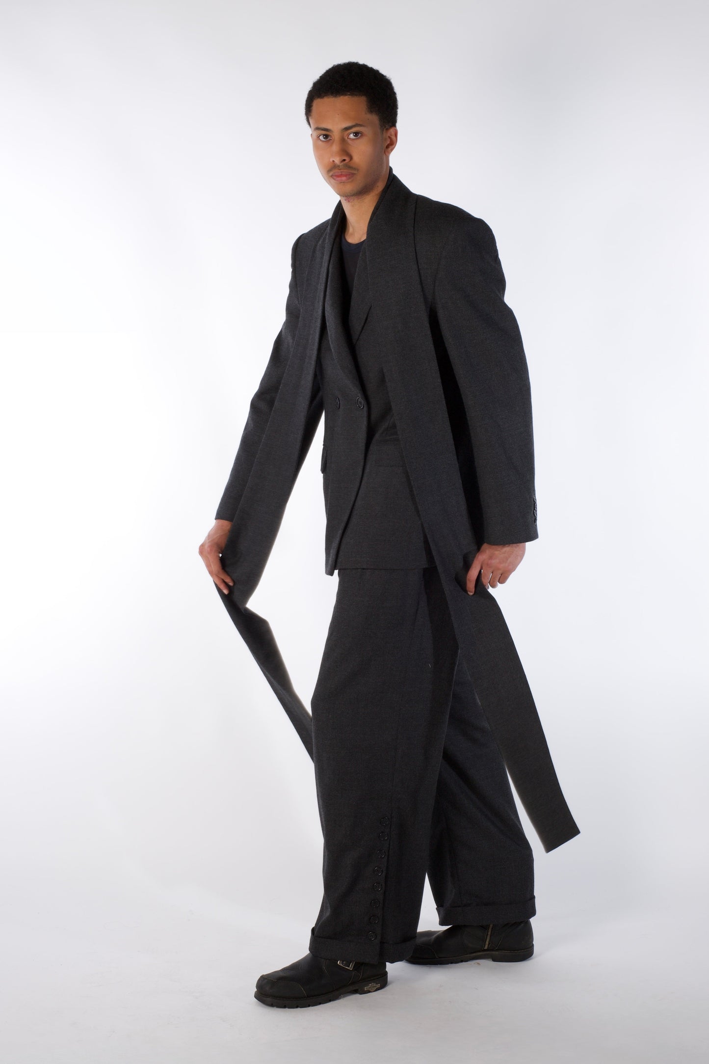 THE FRAME Trousers - Loose Wool Trousers (Male Version)