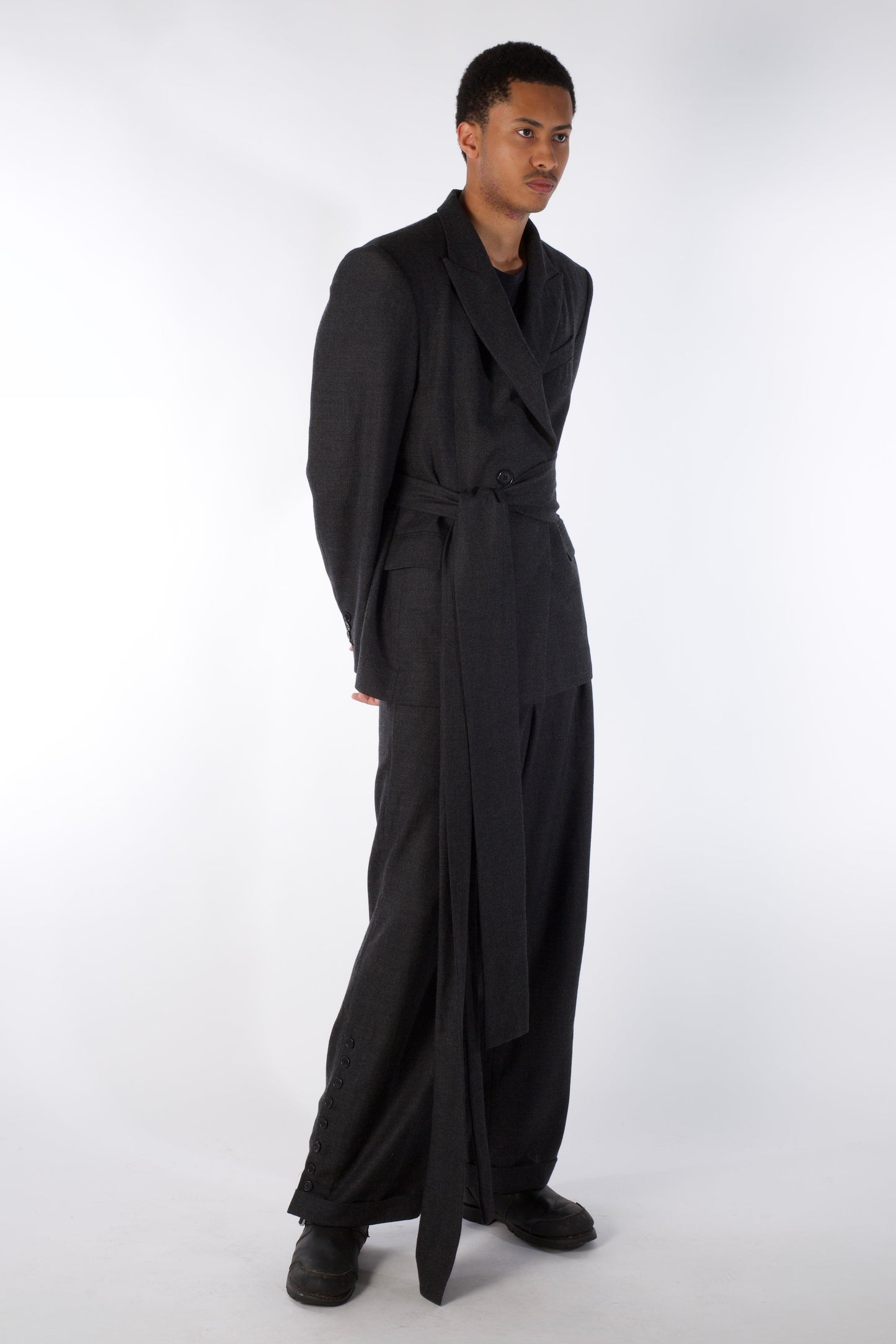THE ARCHITECT Blazer - Oversized Wool Blazer (Male Version)