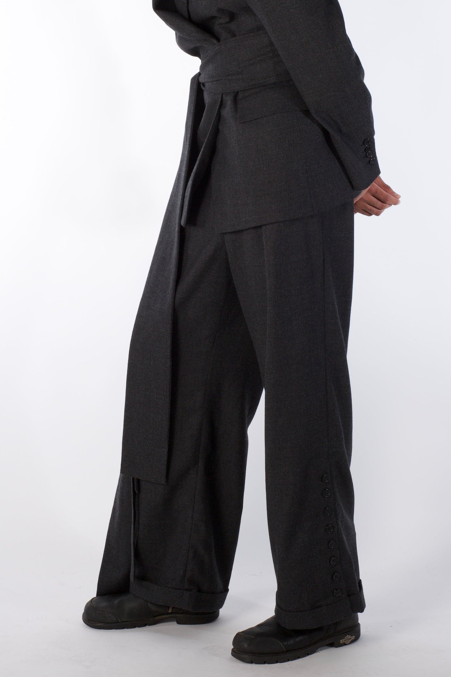 THE FRAME Trousers - Loose Wool Trousers (Male Version)