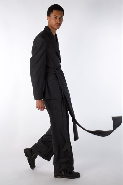 THE ARCHITECT Blazer - Oversized Wool Blazer (Male Version)