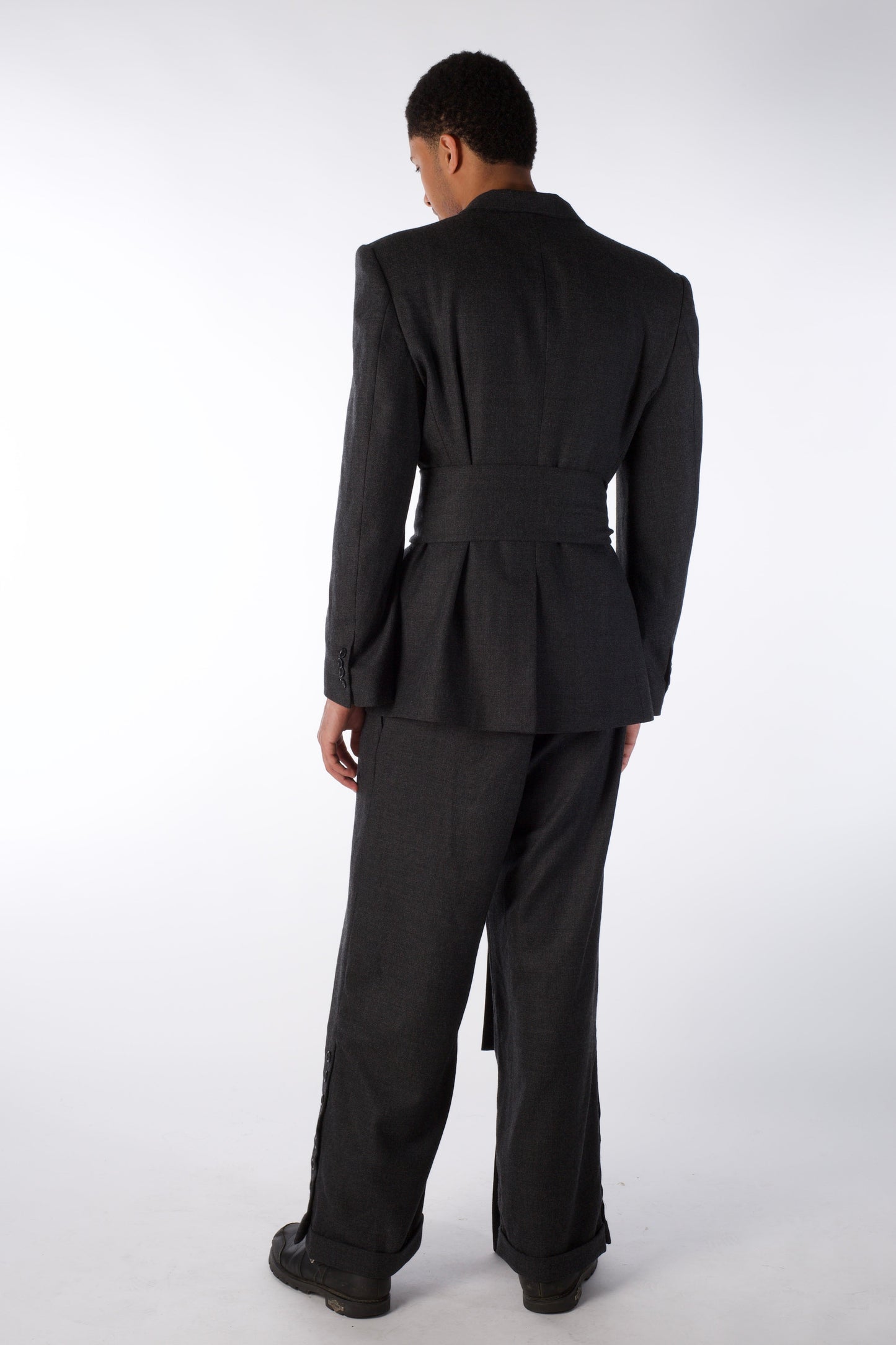 THE ARCHITECT Blazer - Oversized Wool Blazer (Male Version)