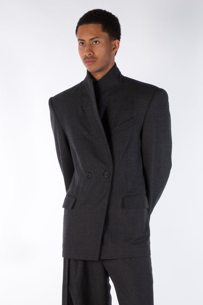 THE ARCHITECT Blazer - Oversized Wool Blazer (Male Version)