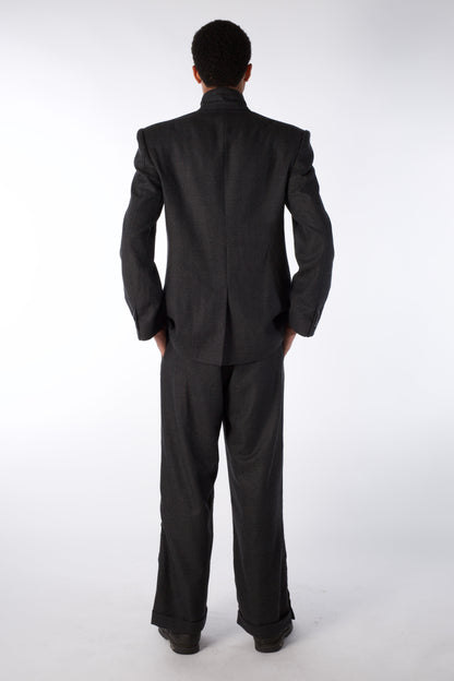 THE ARCHITECT Blazer - Oversized Wool Blazer (Male Version)