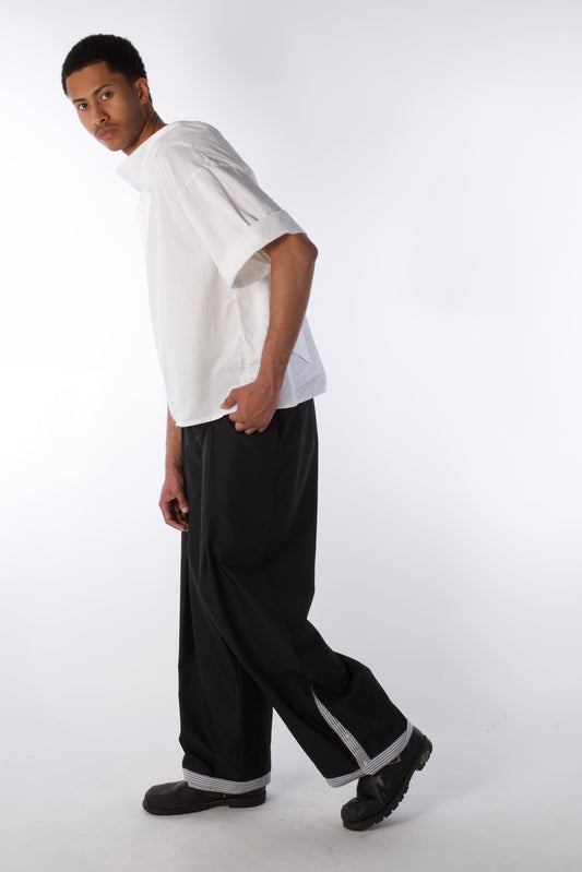 THE PLACKET Trousers - Drapped "Shirt"-Trousers (Male Version)