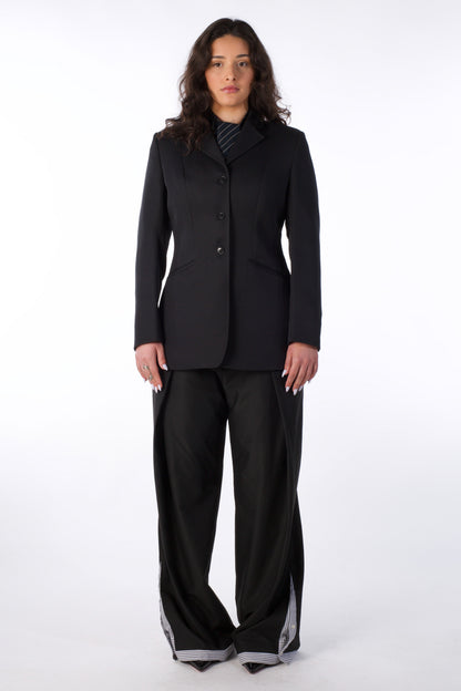 THE PLACKET Trousers - Drapped "Shirt"-Trousers (Female Version)