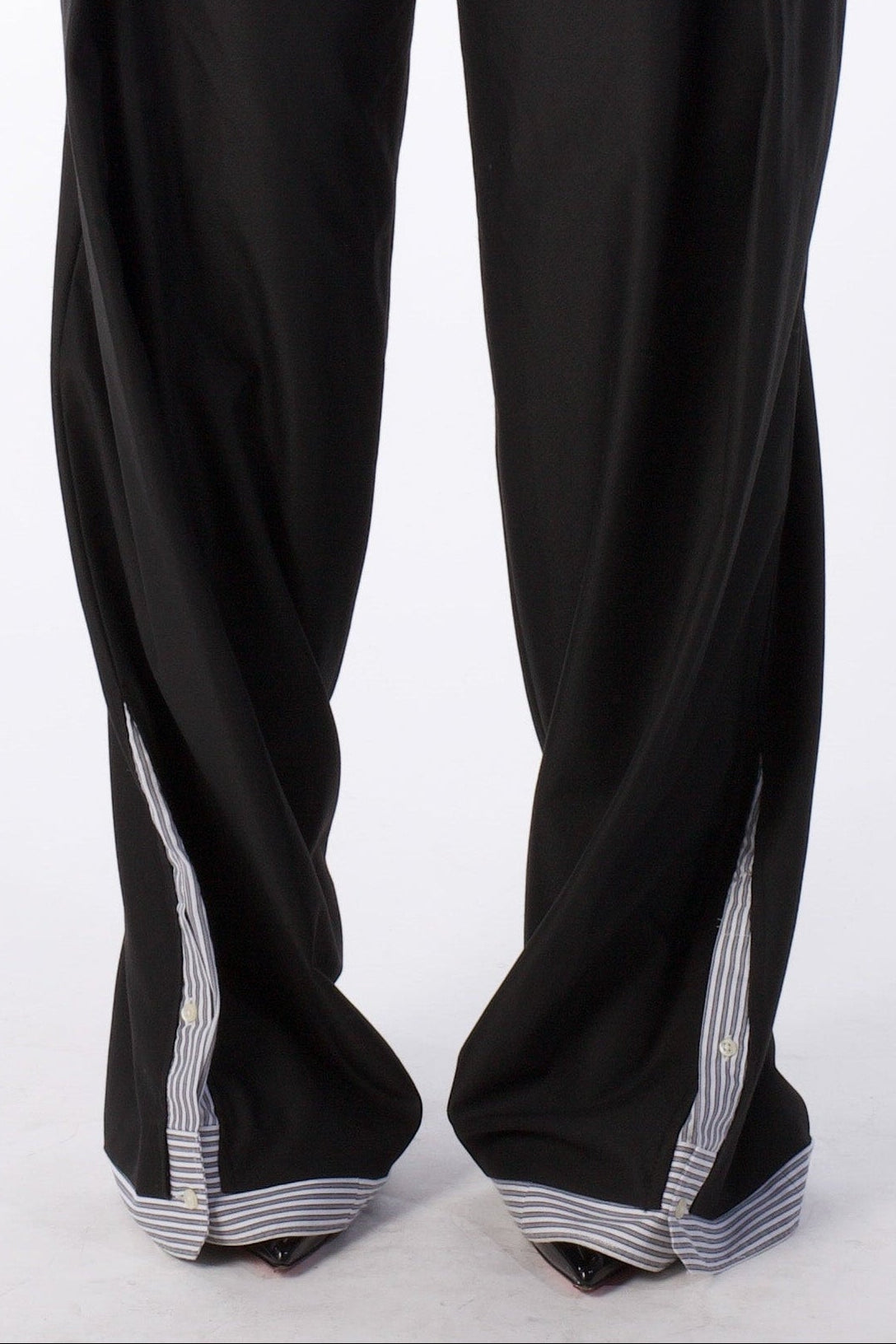 THE PLACKET Trousers - Drapped "Shirt"-Trousers (Female Version)