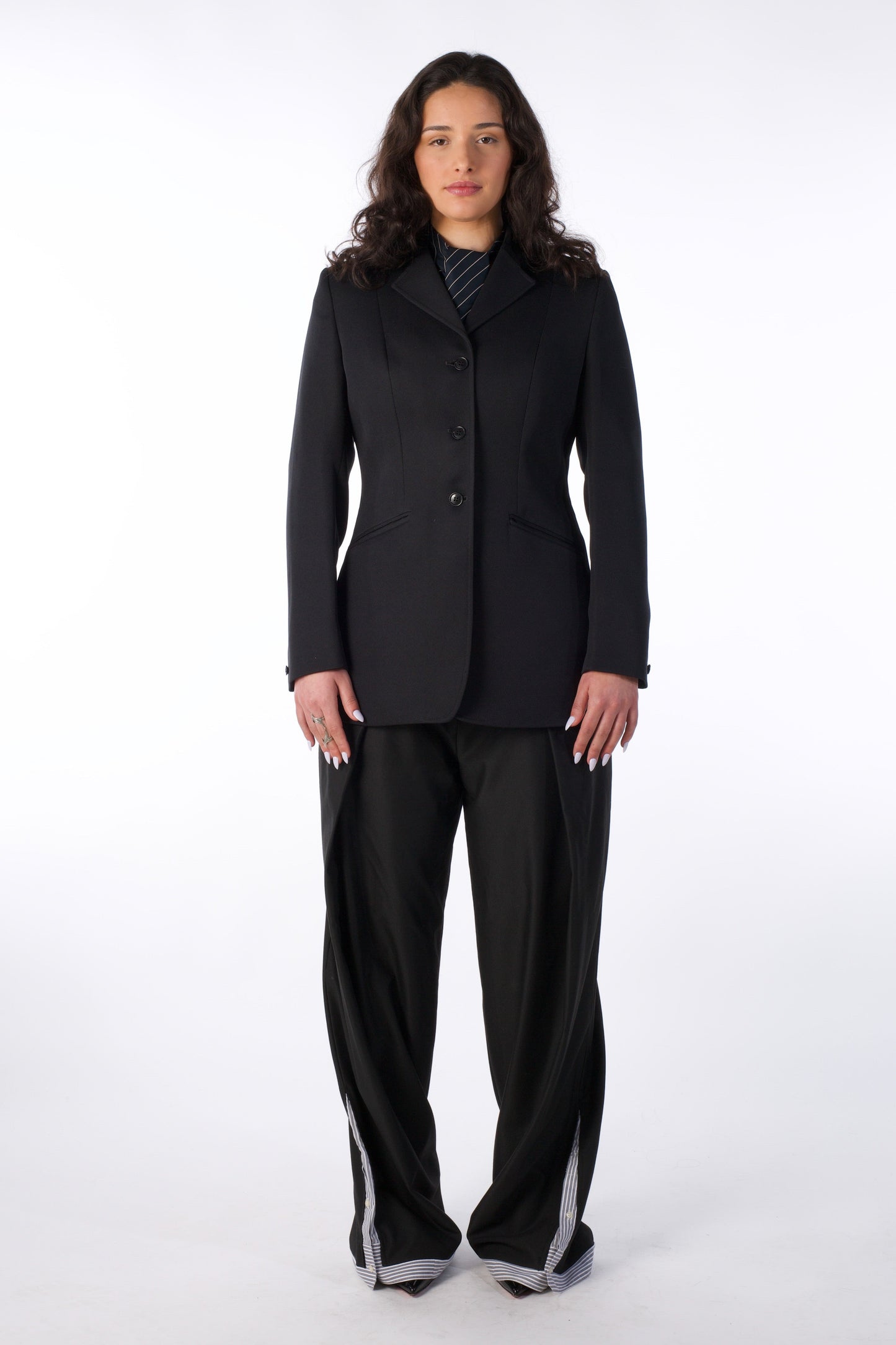 THE SCULPT Blazer - Velvet Collar Blazer
