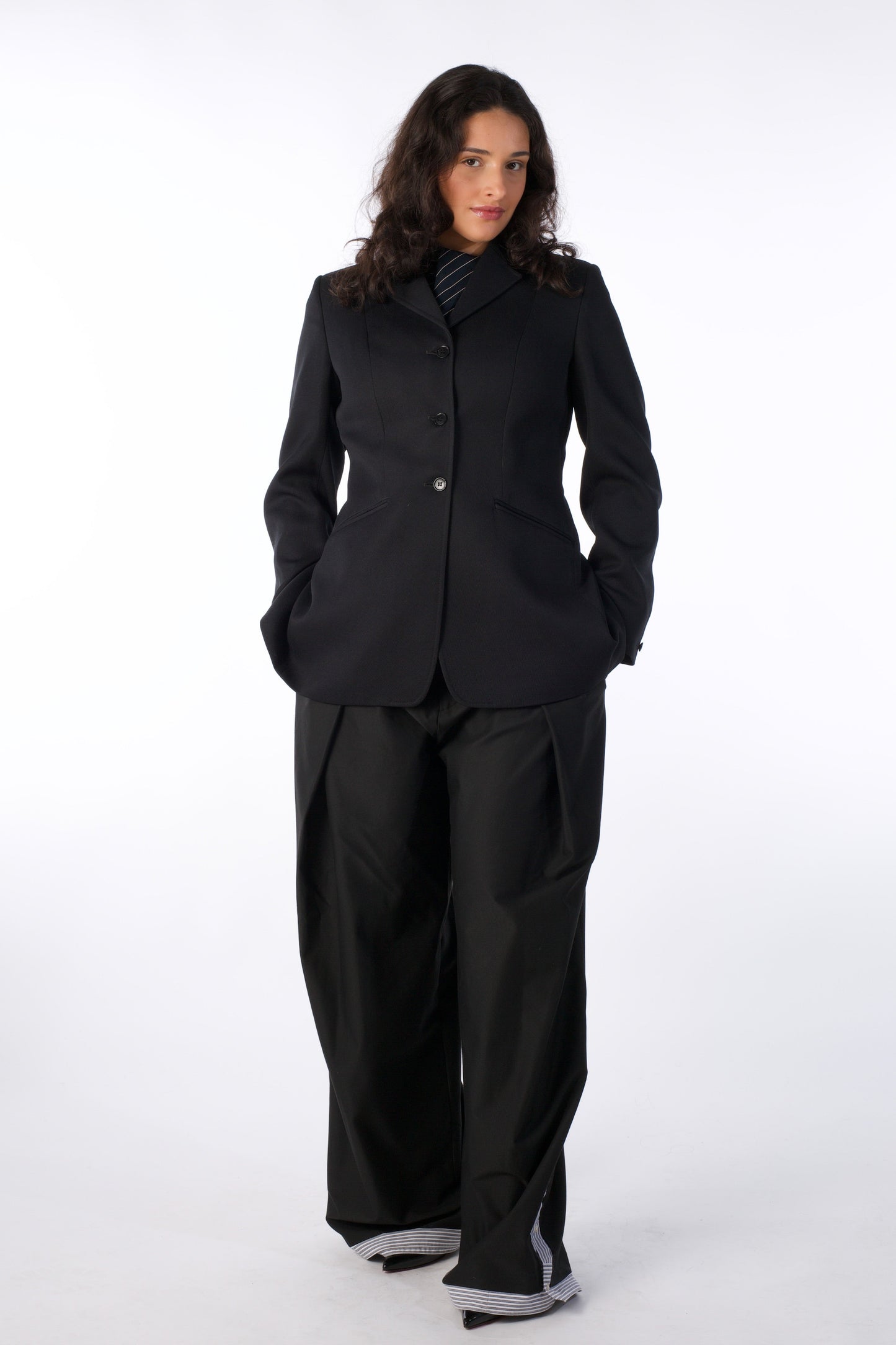 THE SCULPT Blazer - Velvet Collar Blazer