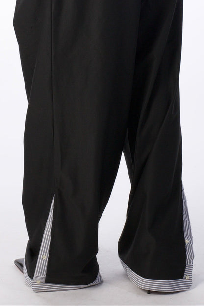 THE PLACKET Trousers - Drapped "Shirt"-Trousers (Female Version)