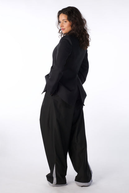 THE PLACKET Trousers - Drapped "Shirt"-Trousers (Female Version)