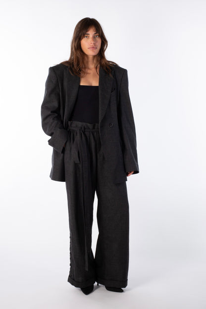 THE FRAME Trousers - Loose Wool Trousers ( Female Version )