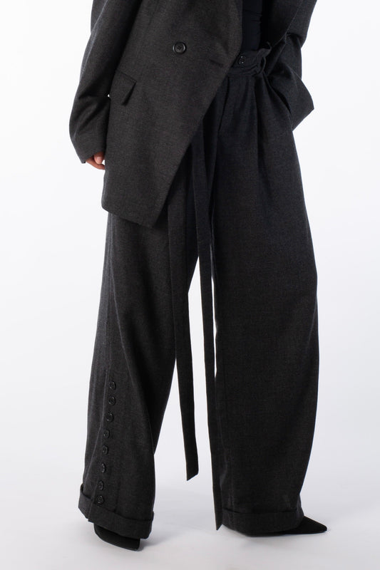 THE FRAME Trousers - Loose Wool Trousers ( Female Version )
