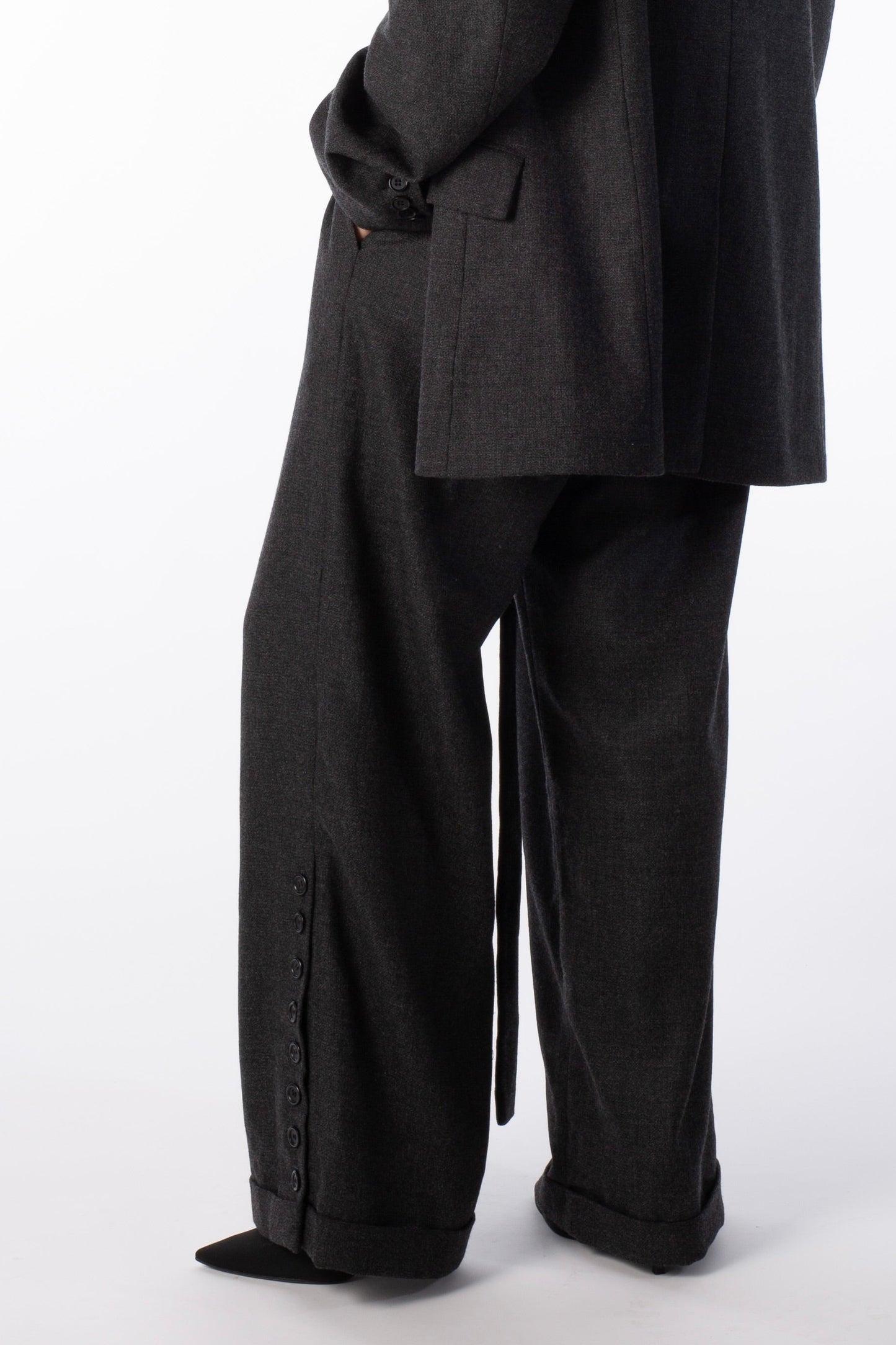 THE FRAME Trousers - Loose Wool Trousers ( Female Version )