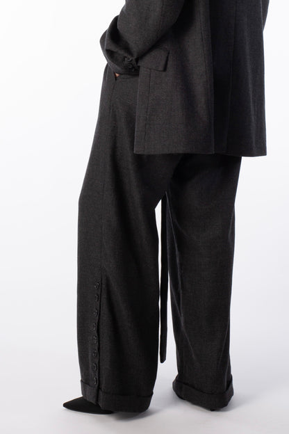 THE FRAME Trousers - Loose Wool Trousers ( Female Version )