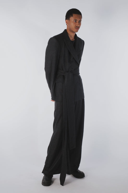 THE ARCHITECT Blazer - Oversized Wool Blazer (Male Version)